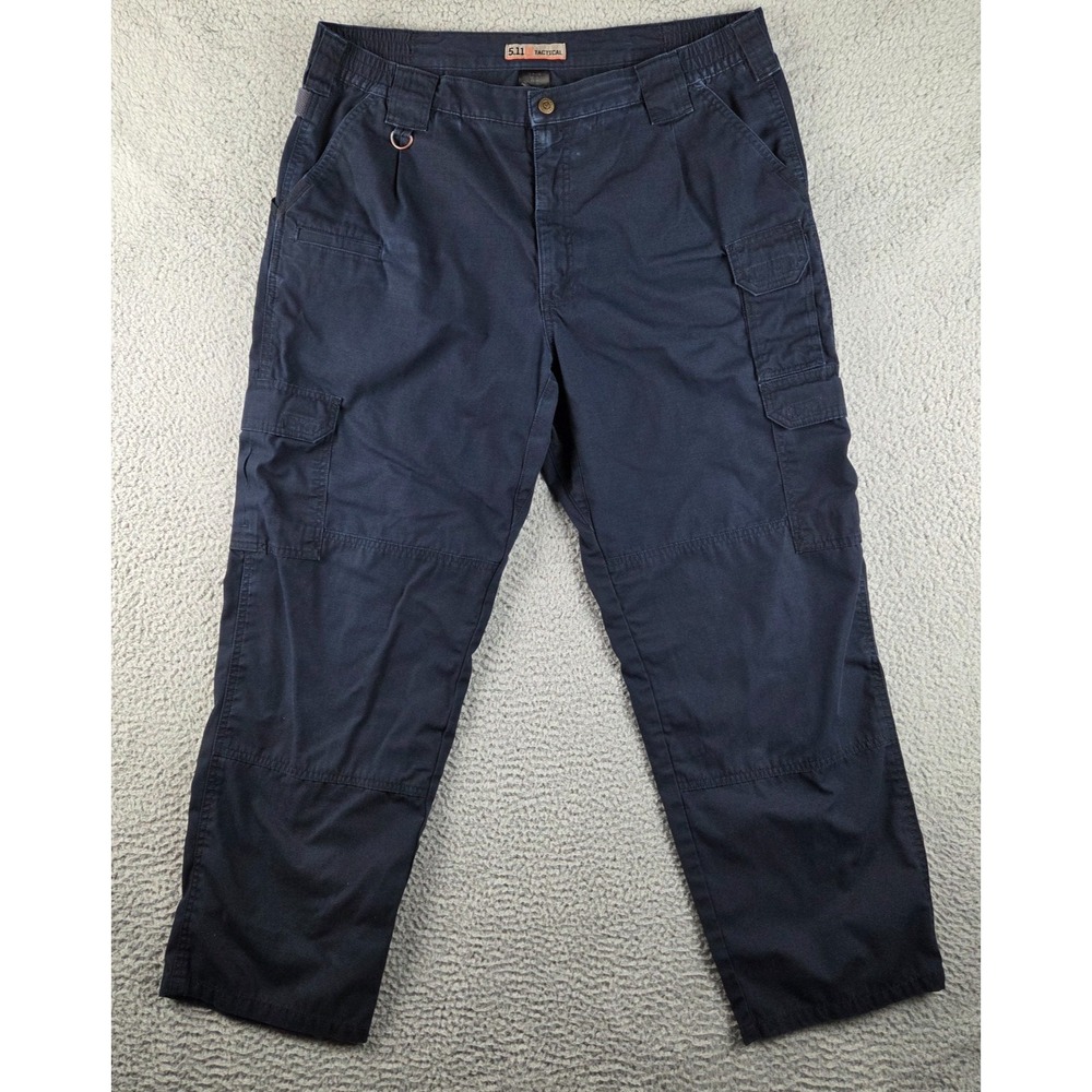 5.11 Tactical Taclite‎ Pro Pants Mens 38x30 (37x29) Blue 74273 Regular Ripstop
